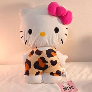 Hello kitty Jungle Pillow Plush Greeter 18"